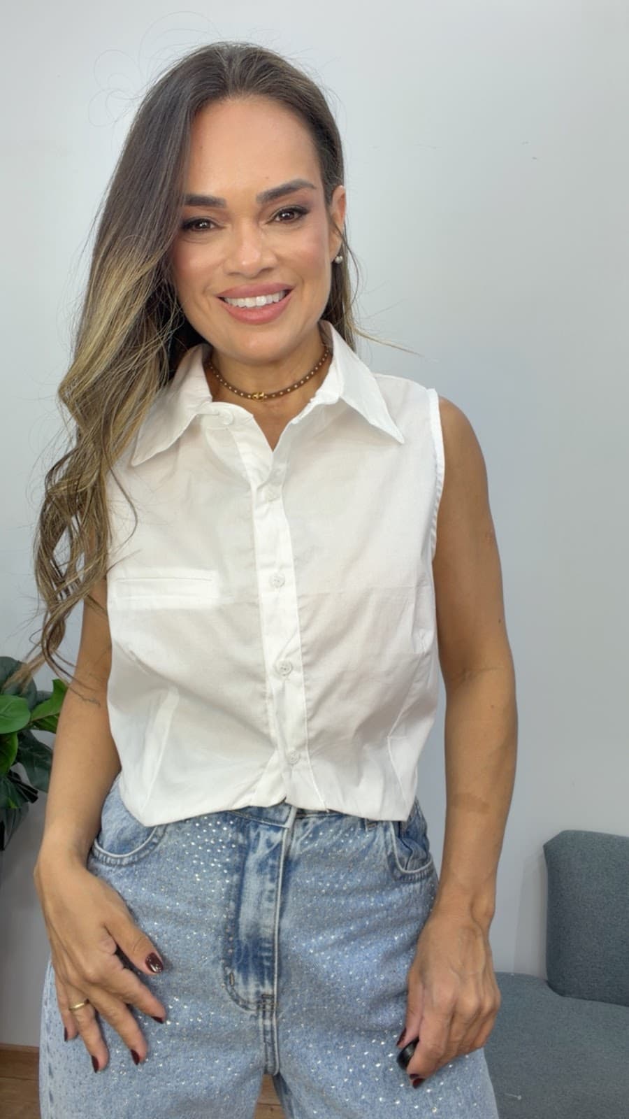 Cropped Cavado Alfaiataria
