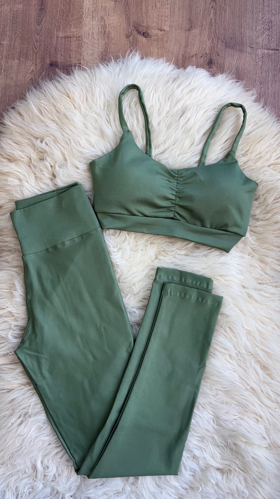 Conjunto Fitness Canelado